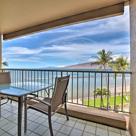 Beachfront Kihei Sanctuary With Lanai And Ocean Views! Esterno foto