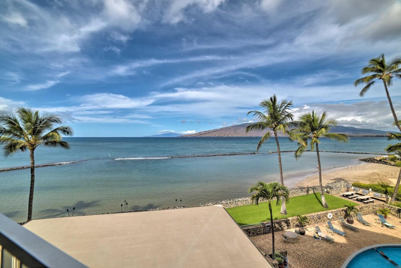 Beachfront Kihei Sanctuary With Lanai And Ocean Views! Esterno foto
