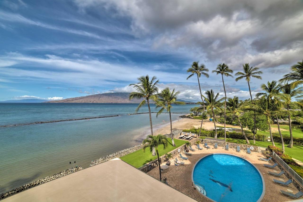 Beachfront Kihei Sanctuary With Lanai And Ocean Views! Esterno foto
