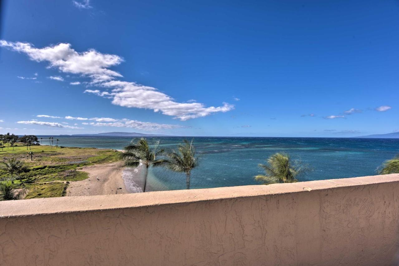 Beachfront Kihei Sanctuary With Lanai And Ocean Views! Esterno foto
