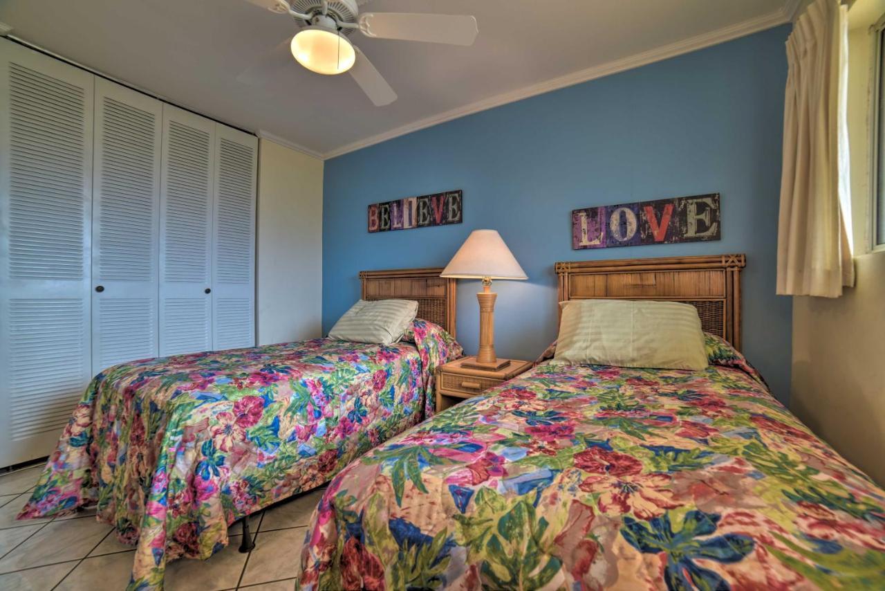 Beachfront Kihei Sanctuary With Lanai And Ocean Views! Esterno foto