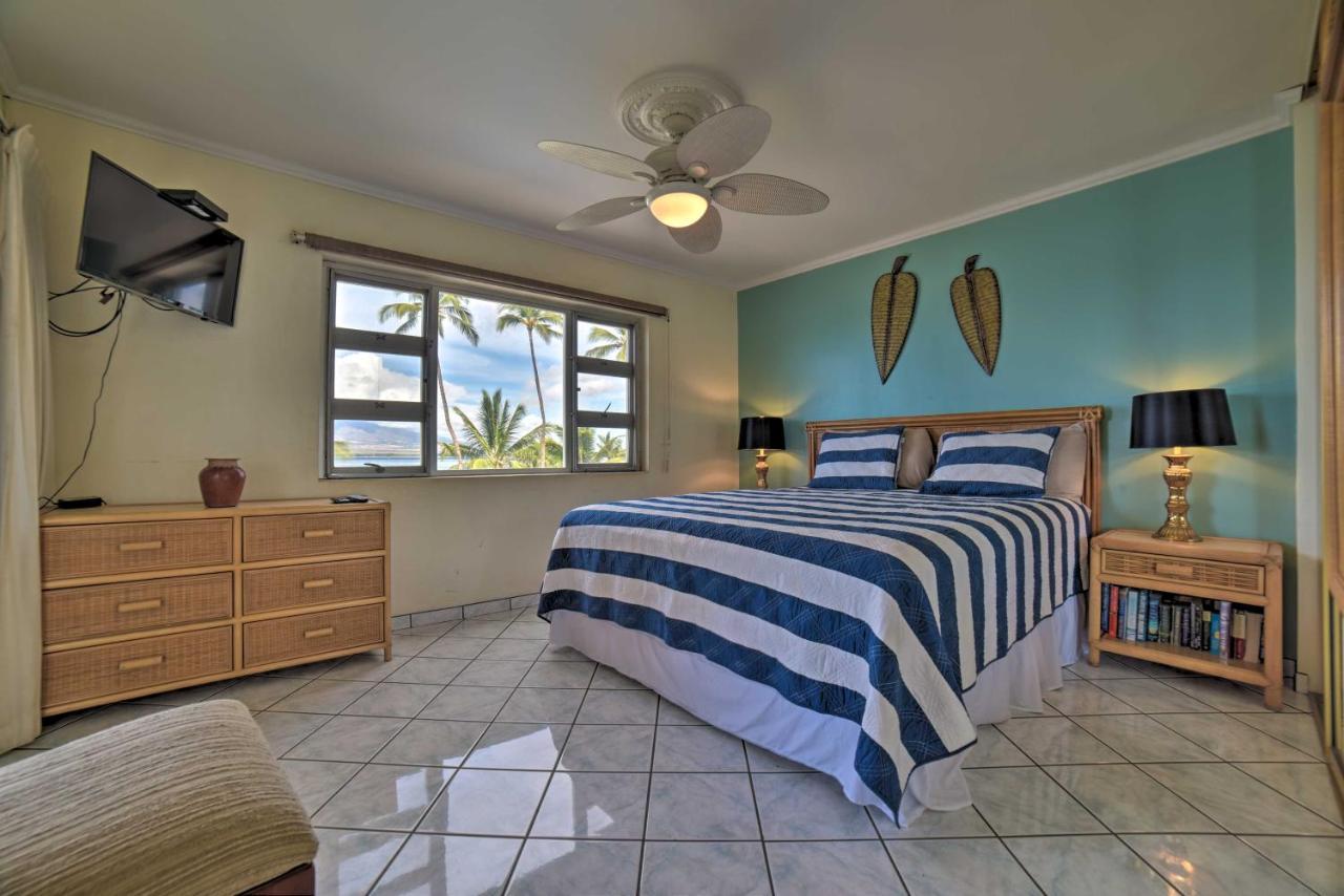 Beachfront Kihei Sanctuary With Lanai And Ocean Views! Esterno foto
